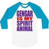 gengar is my spirit animal 3/4 Sleeve Shirt