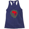 africa lion power cool Racerback Tank