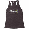 the walking dad Racerback Tank
