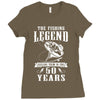 The Fishing Legend Reeling Them In For 50 Years Ladies Fitted T-Shirt
