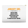 January Girl Hated By Many Accessory Pouches