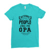 My Favorite People Call Me Opa Ladies Fitted T-Shirt