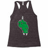 rude zombie Racerback Tank