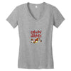 calvin hobbes Women's V-Neck T-Shirt