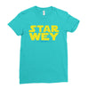 Star Wey Lightsaber Ladies Fitted T-Shirt