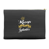 kings are born in september Accessory Pouches