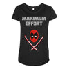 deadpoll Maternity Scoop Neck T-shirt