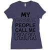 papa's Ladies Fitted T-Shirt