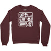 v3 eat sleep hockey Crewneck Sweatshirt