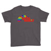 racing rainbow Youth Tee