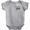 Rainbow Flag Baby Onesie