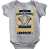 Never Underestimate the Strength of a Childhood Cancer Warrior Baby Bodysuit