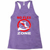 no flex zone arm gym workout Racerback Tank