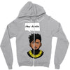 hey auntie killmonger Zipper Hoodie