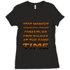 mixing languages russian english Ladies Fitted T-Shirt