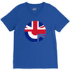 mod union jack, ideal gift, birthday present V-Neck Tee