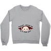 June Peeking Out Asian Baby Boy Crewneck Sweatshirt