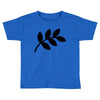 daun hitam Toddler T-shirt