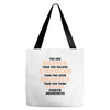 Braver Stronger Smarter Uterine Cancer Awareness Tote Bags