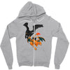 dragon duel collide Zipper Hoodie