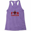 fuck cancer Racerback Tank