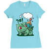 bombasaur Ladies Fitted T-Shirt