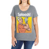 sploosh Ladies Curvy T-Shirt