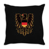 german eagle Throw Pillow
