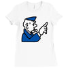 go to jail monopoly Ladies Fitted T-Shirt