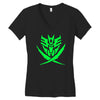 autobot and decepticon symbols Women's V-Neck T-Shirt