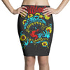 asking alexandria eyeball monster Pencil Skirts