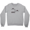 me me and cancer Crewneck Sweatshirt
