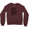 rock paper scissors lizard spock big bang theory geek nerd gift t shir Crewneck Sweatshirt