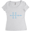amazing alcohol molecule Women's Triblend Scoop T-shirt