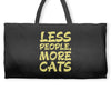 Less People More Cats Weekender Totes