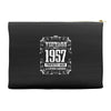 vintage made in 1957 perfectly aged a living legend Accessory Pouches