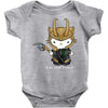 hello avengers Baby Bodysuit