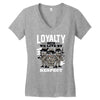 loyalty Women's V-Neck T-Shirt