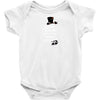 keep calm, we're all mad here Baby Onesie
