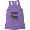 kiss my ass Racerback Tank