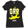 bobby orr 1970 hockey Ladies Fitted T-Shirt