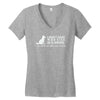 animal dog lover peta love Women's V-Neck T-Shirt