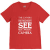 see without a camera V-Neck Tee