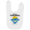 monsieur troudbal Baby Bibs