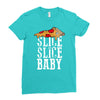 slice slice baby Ladies Fitted T-Shirt