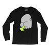 fart ghost Long Sleeve Shirts