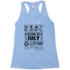 Born In July Racerback Tank