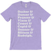 reindeer names T-Shirt