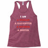 i Am A Woman A Daughter A Mother A Sister Racerback Tank