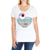 medama oyaji manga Ladies Curvy T-Shirt